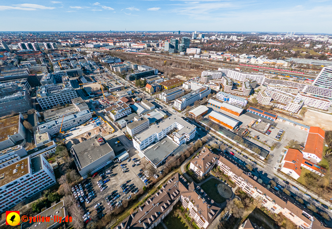 20.02.2023 - der Hachinger Bach zwischen Berg am Laim und Neuperlach
